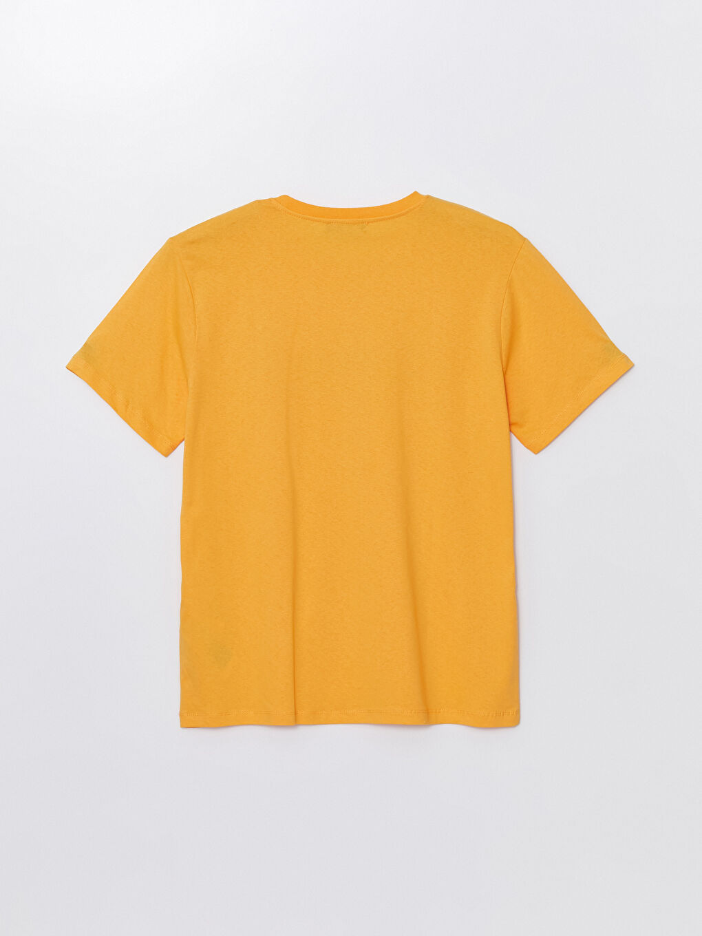 Crew Neck Short Sleeve Printed Combed Cotton Men's T-shirt-6