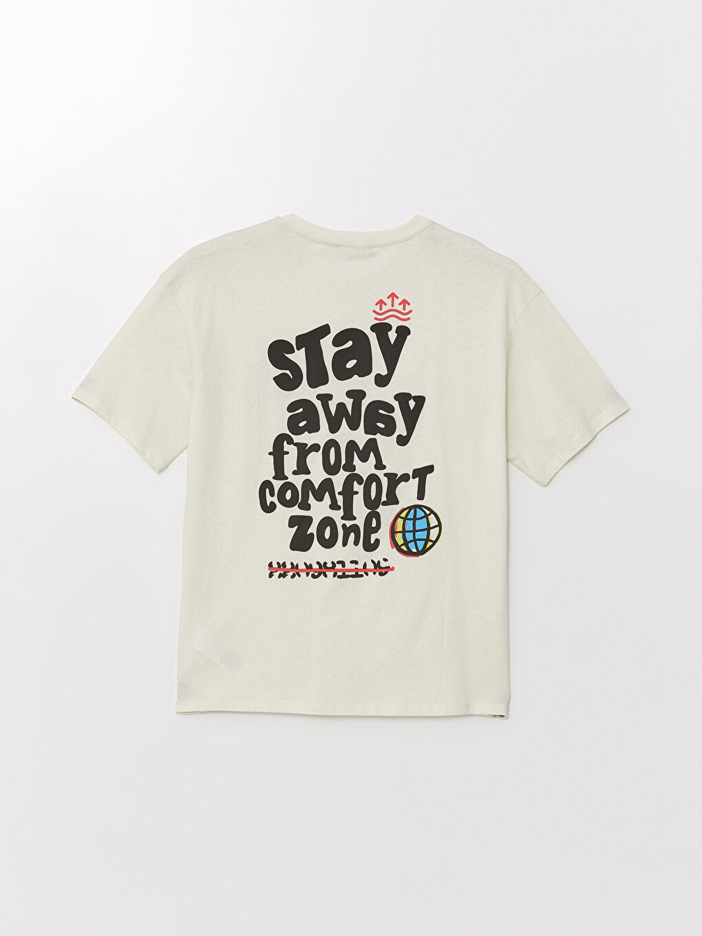 Yeşil Bisiklet Yaka Kısa Kollu Baskılı Penye Erkek Tişört-6