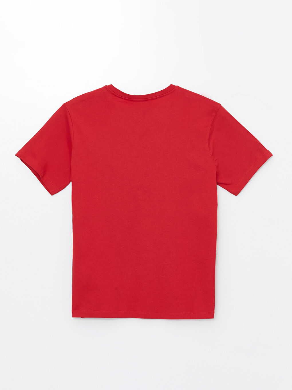 LCW ECO Crew Neck Short Sleeve Printed Combed Cotton Men's T-shirt -S4IF05Z8-CSG