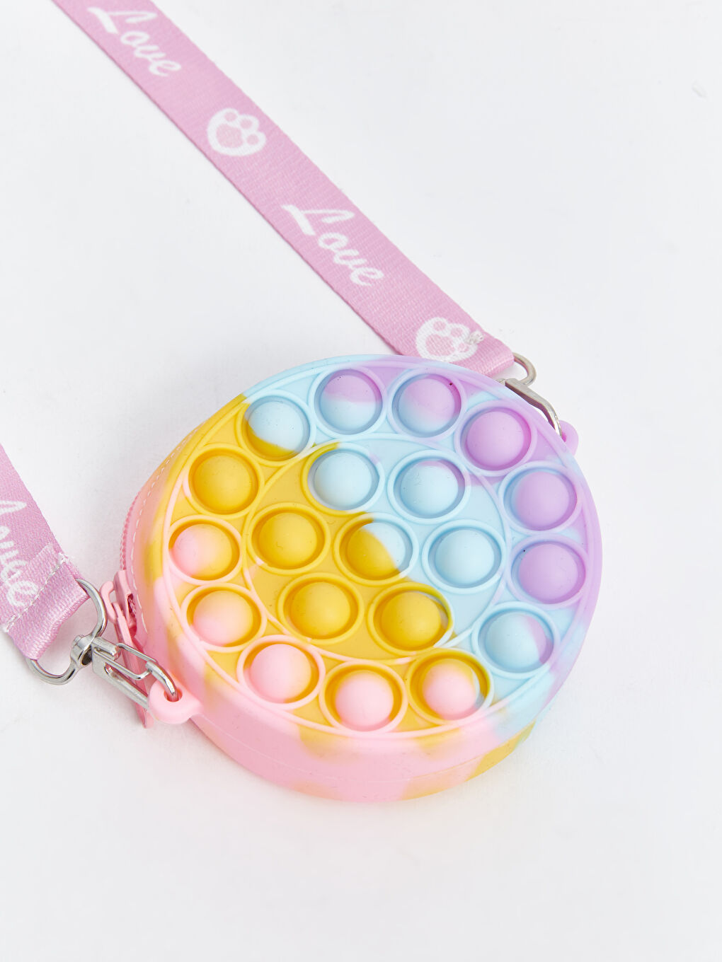 Karışık Baskılı Pop It Kız Çocuk Cüzdan-2