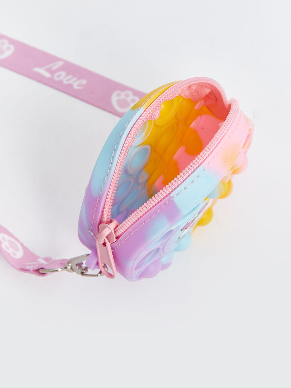 Karışık Baskılı Pop It Kız Çocuk Cüzdan-3