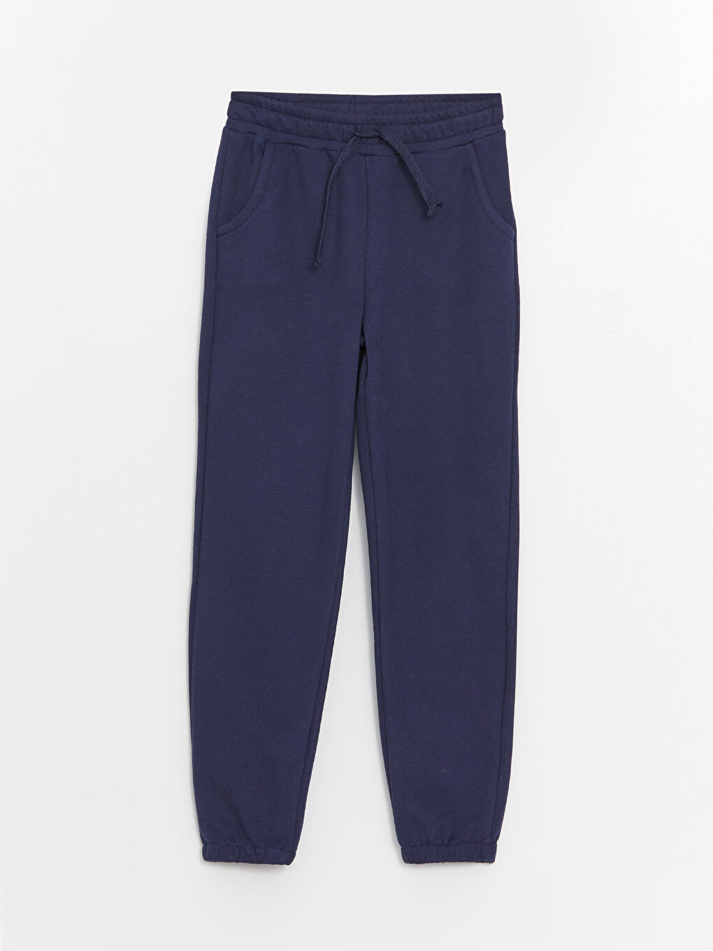 Elastic Waist Basic Girls' Jogger Sweatpants-2