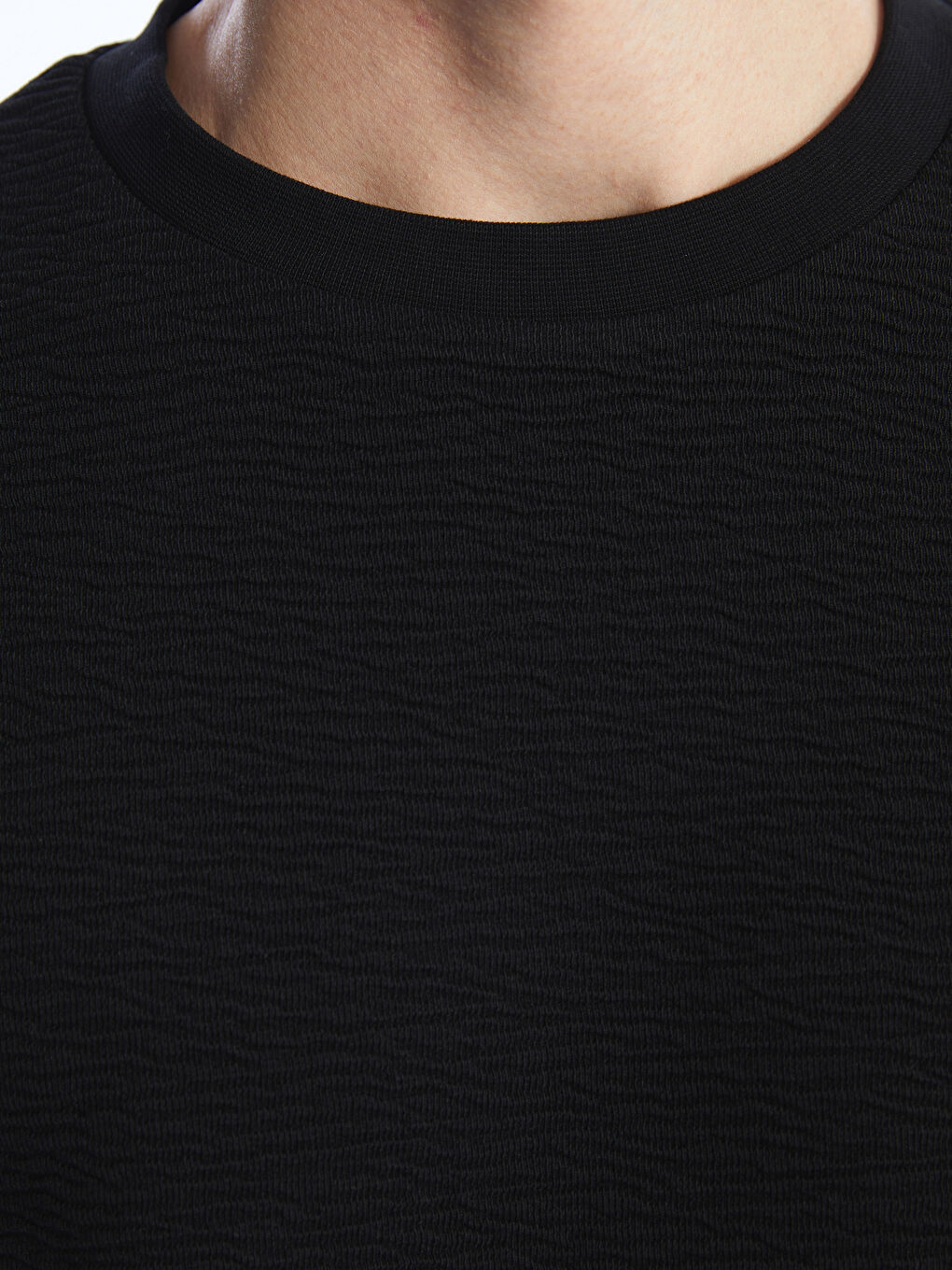 Crew Neck Long Sleeve Men's Sweatshirt -S4IG36Z8-CVL