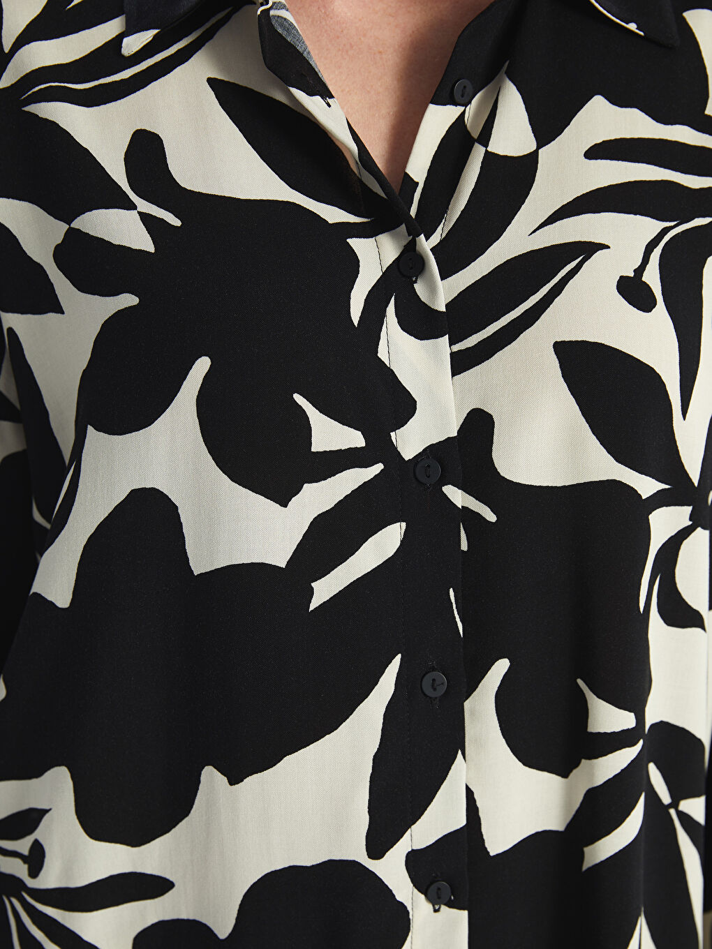 Patterned Women's Shirt Tunic-3