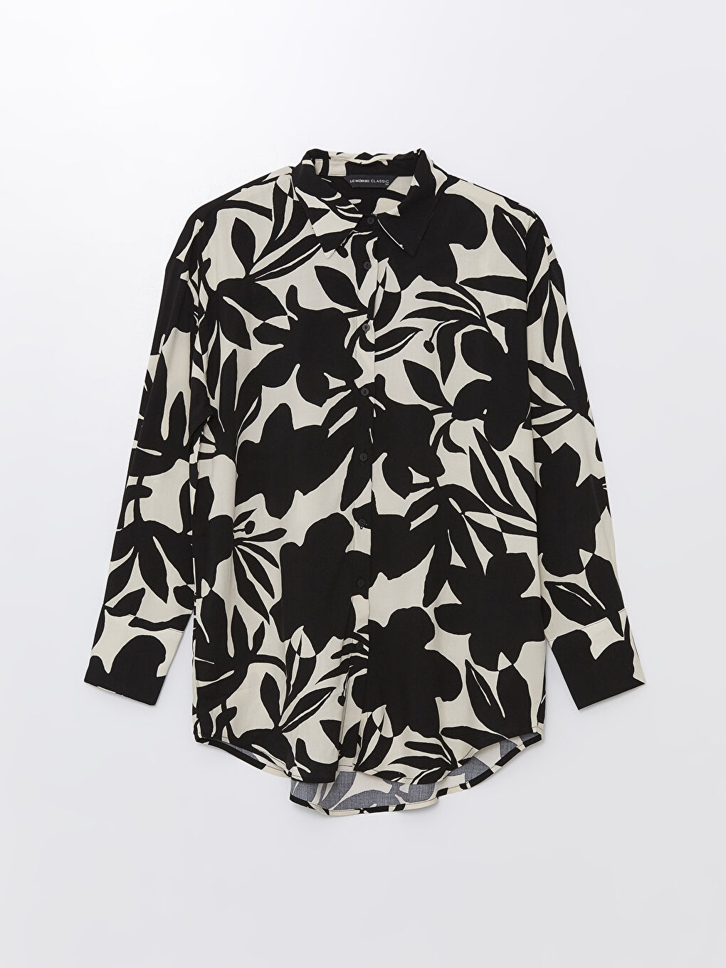 Patterned Women's Shirt Tunic-5