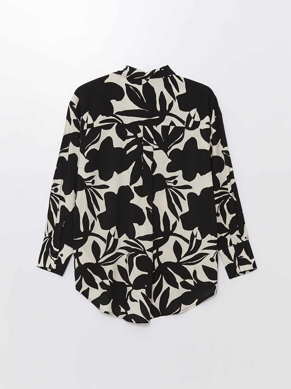 Patterned Women's Shirt Tunic-6