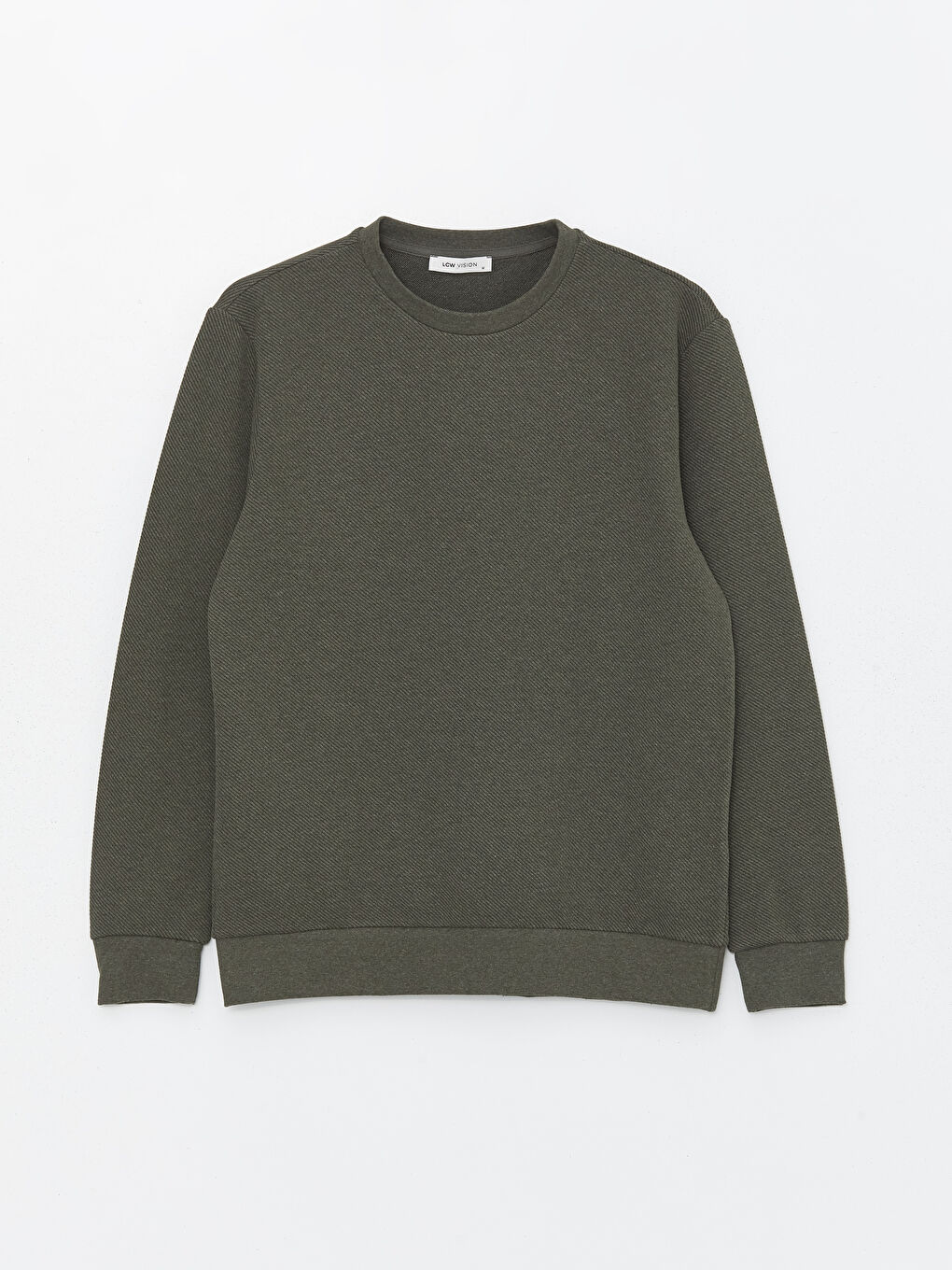 Crew Neck Long Sleeve Men's Sweatshirt -S4IG73Z8-J2L