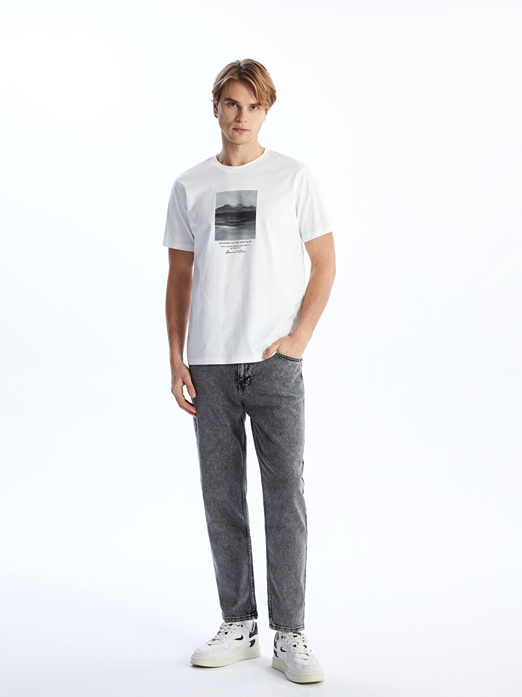 Antrasit 710 Loose Fit Erkek Jean Pantolon