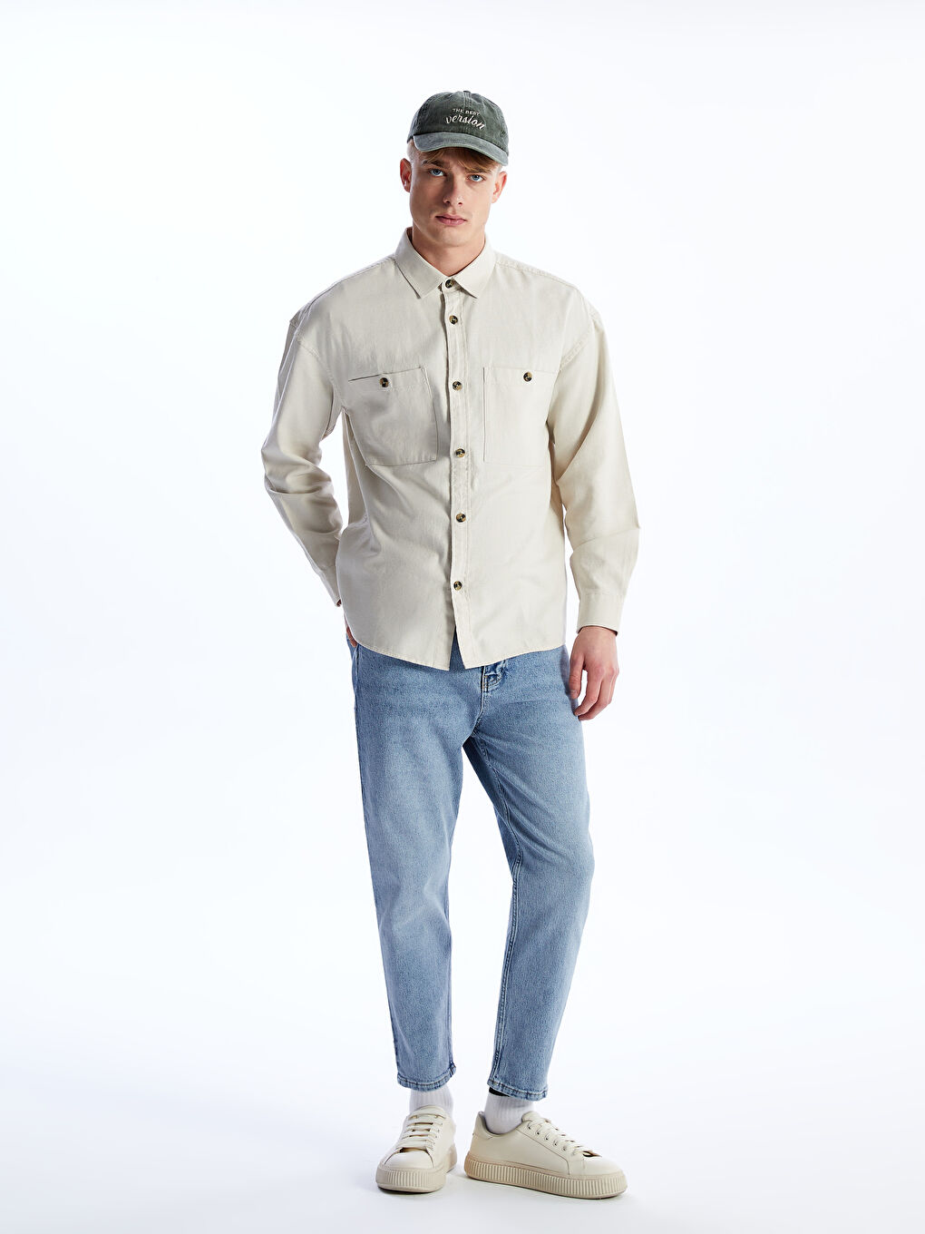 İndigo 710 Loose Fit Erkek Jean Pantolon-1