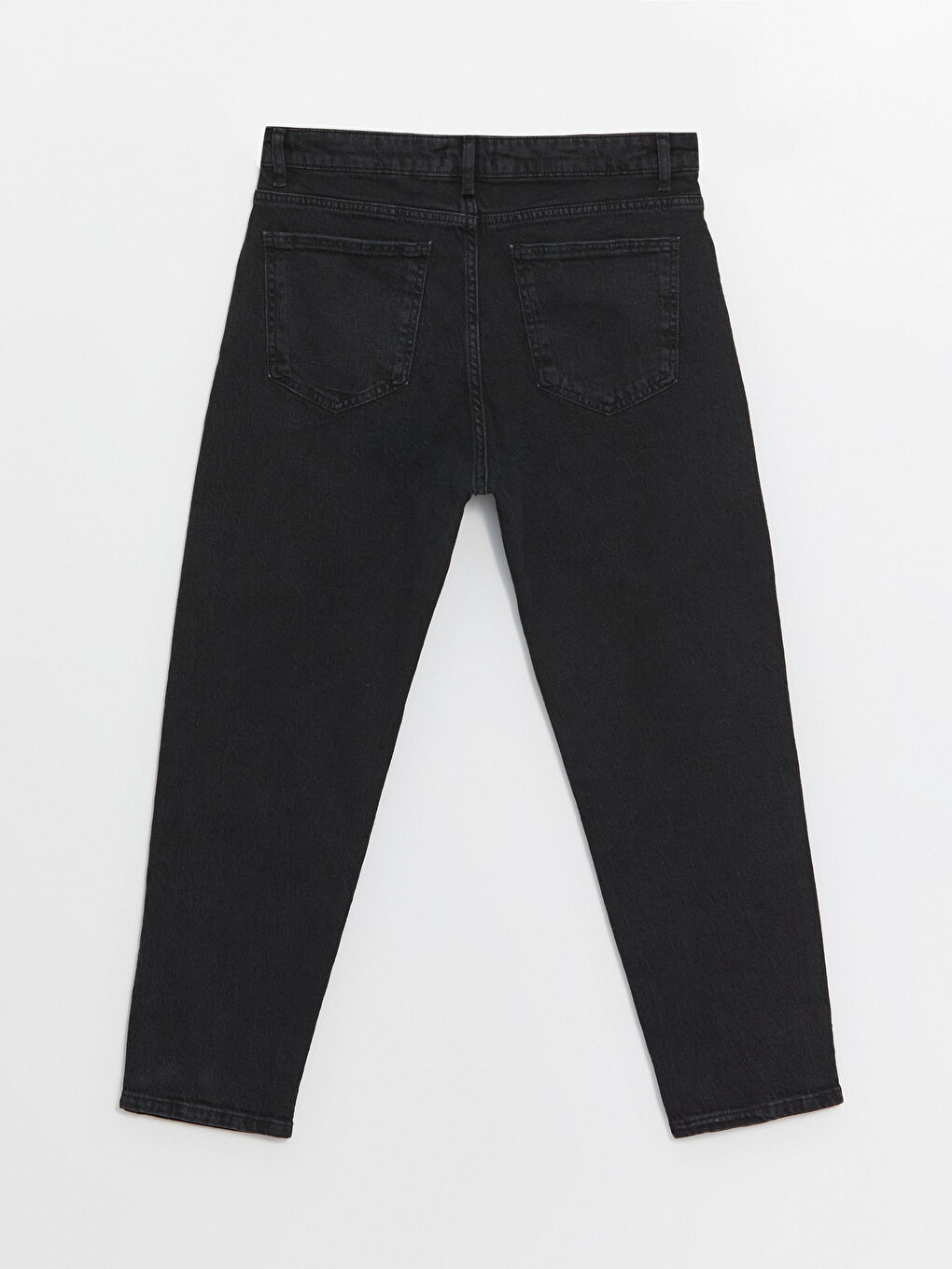 Siyah 710 Loose Fit Erkek Jean Pantolon-5