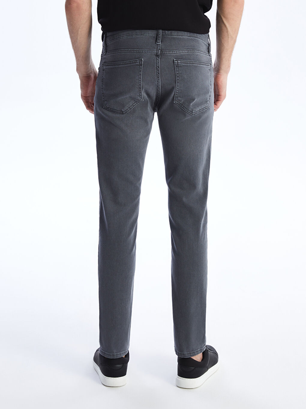 Gri 750 Slim Fit Erkek Jean Pantolon-3