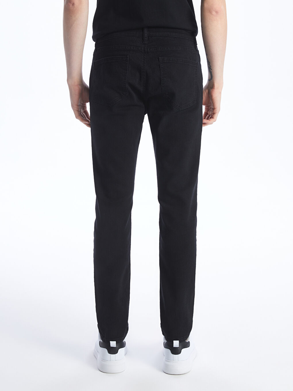 Siyah 760 Skinny Fit Erkek Jean Pantolon-3