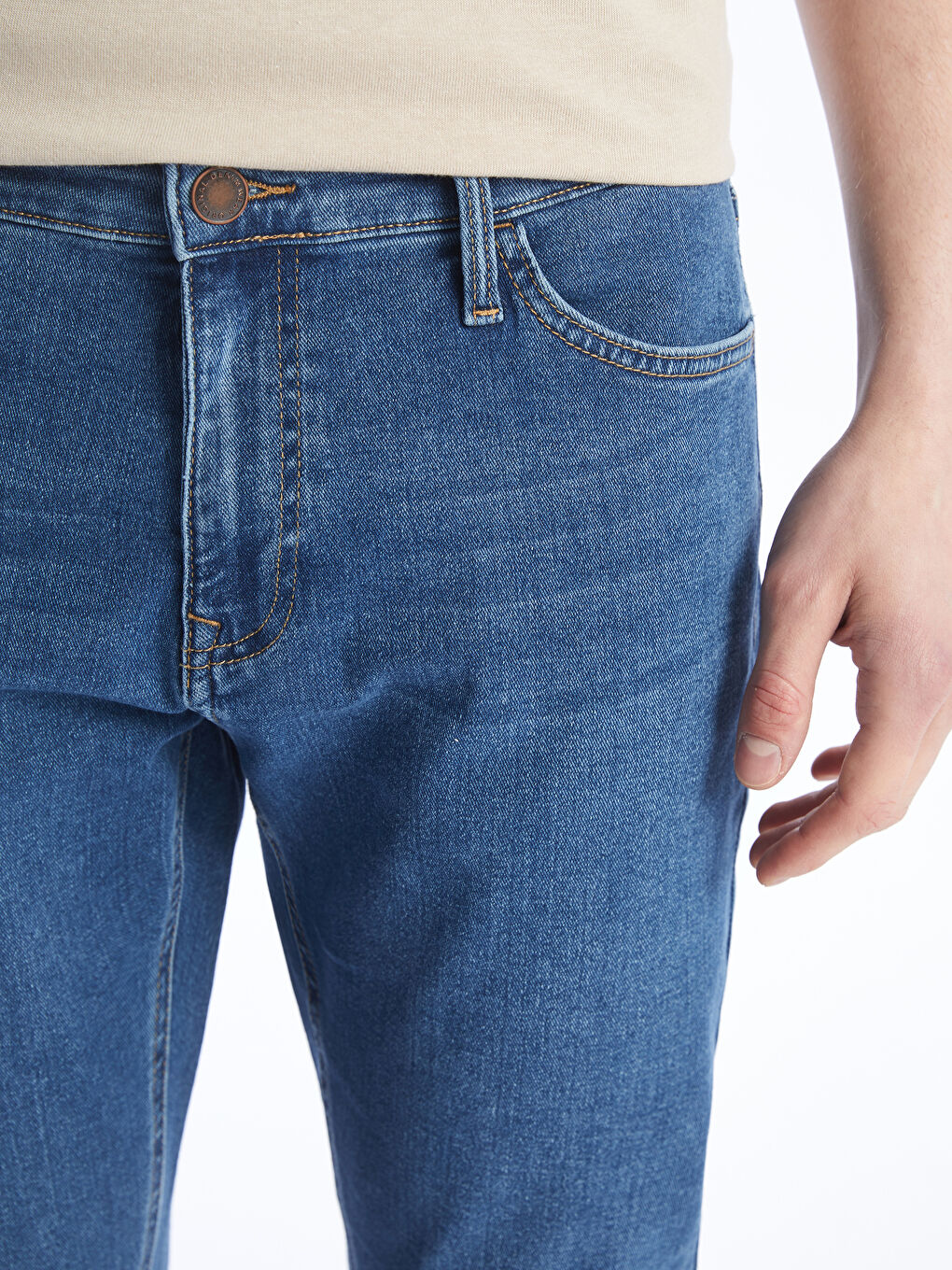 İndigo 760 Skinny Fit Erkek Jean Pantolon-1