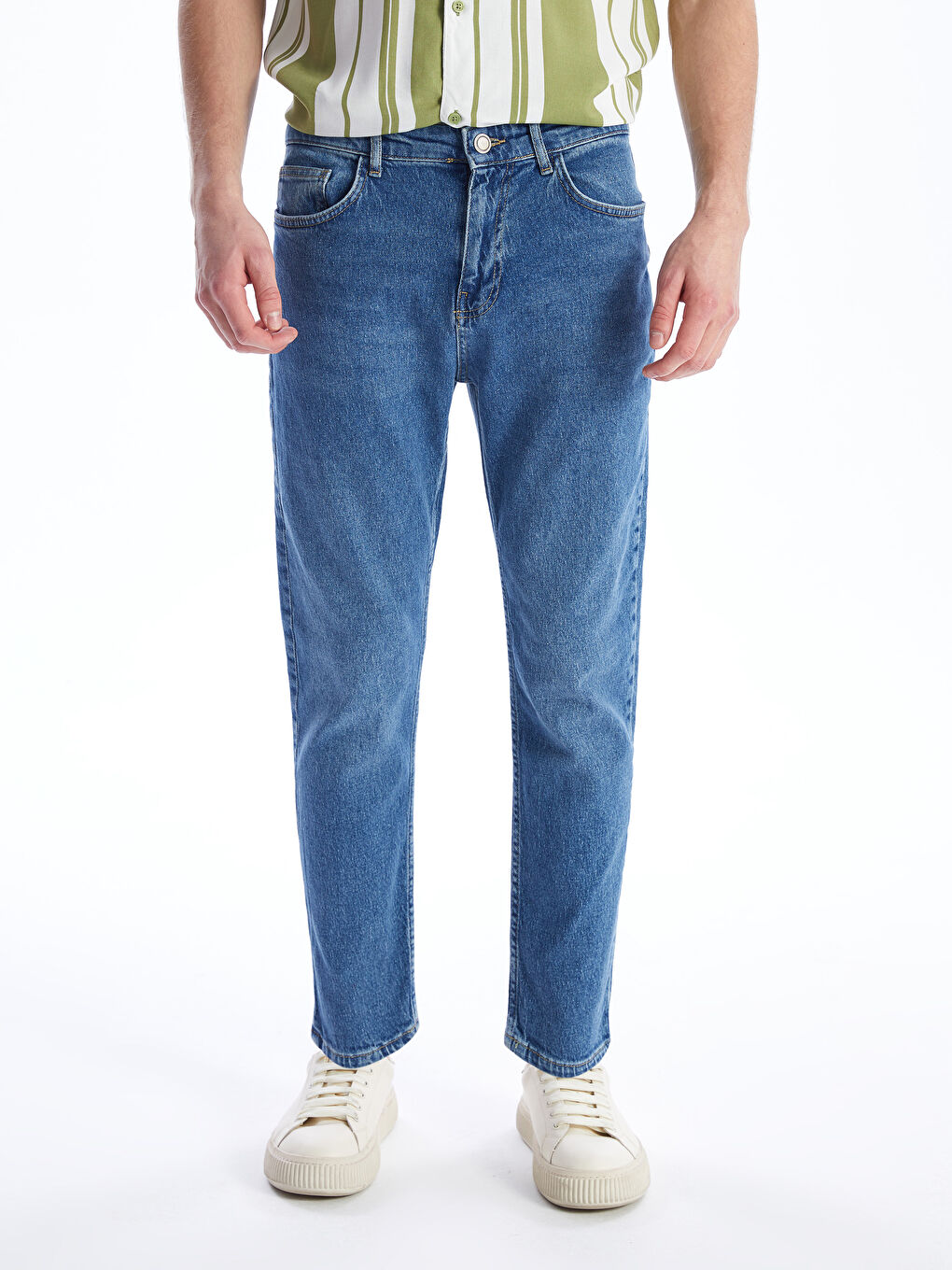 İndigo 730 Havuç Kalıp Erkek Jean Pantolon-2