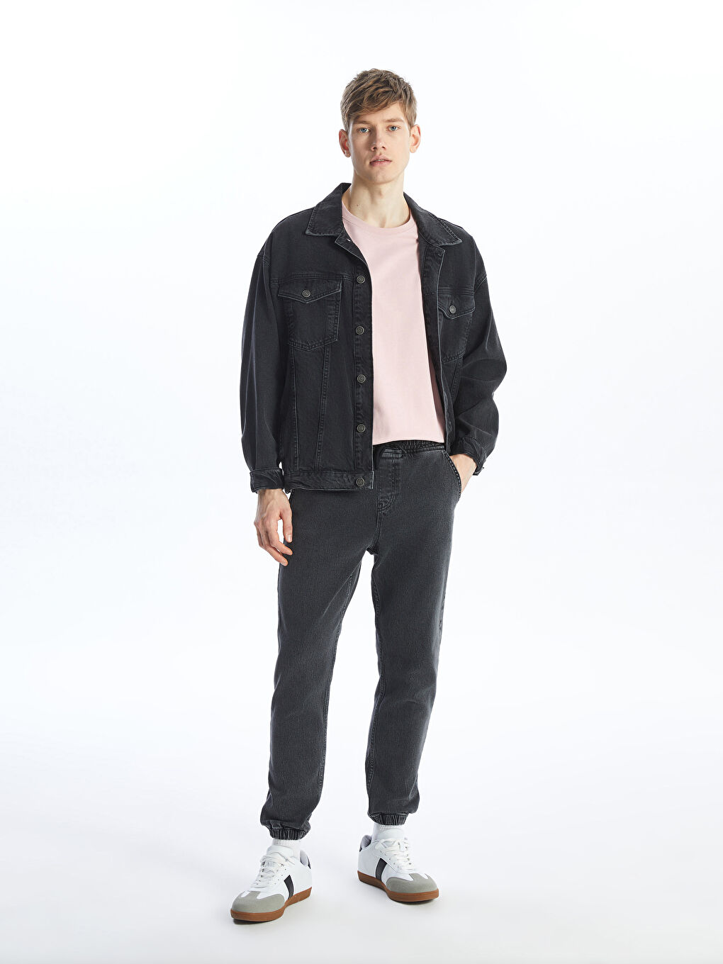 Antrasit 780 Jogger Erkek Jean Pantolon