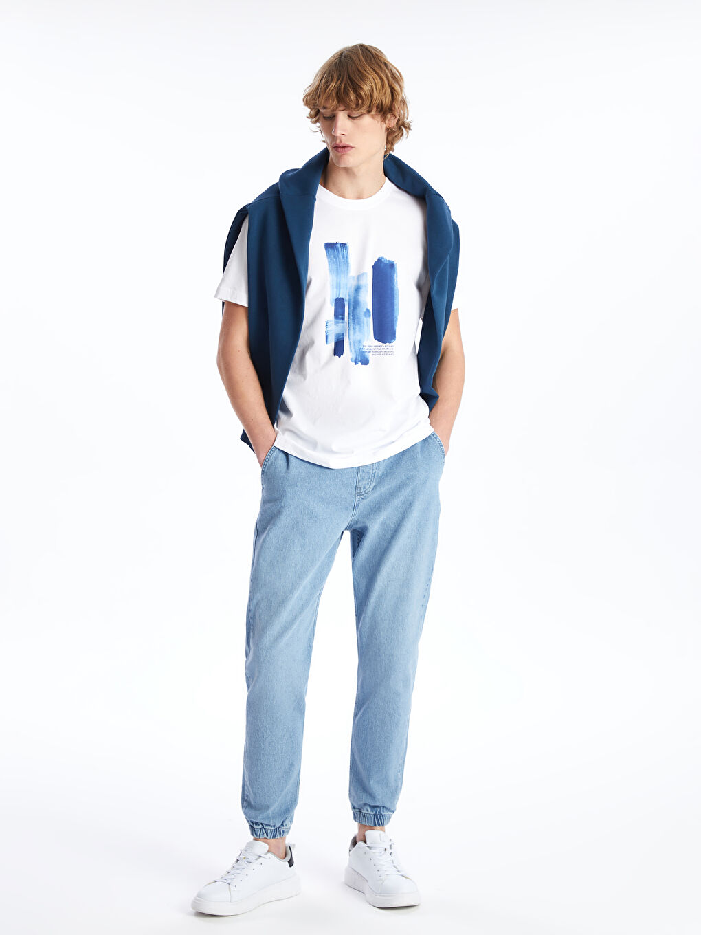 İndigo 780 Jogger Erkek Jean Pantolon-1