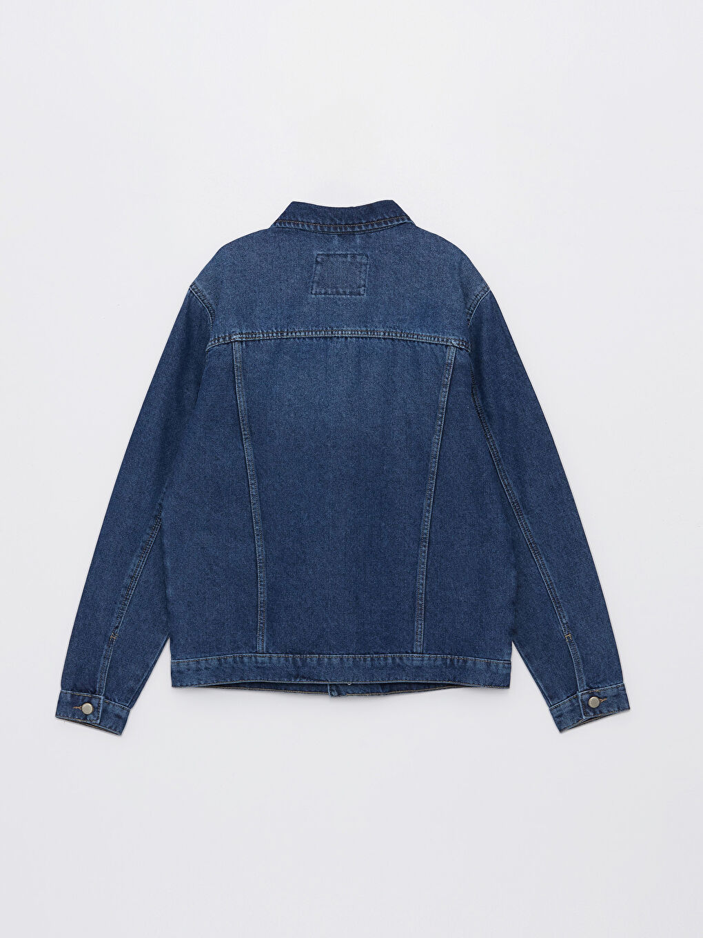 جاكيت جينز رجالي بقصة عادية-6