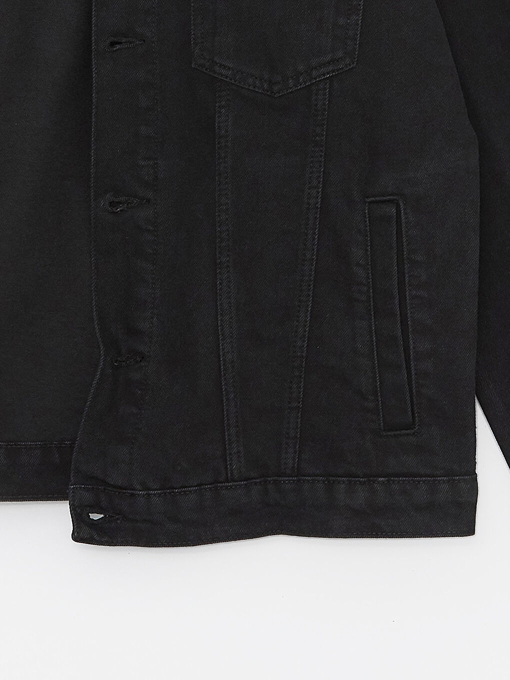 Standard Fit Men's Jean Jacket -S4IH45Z8-326