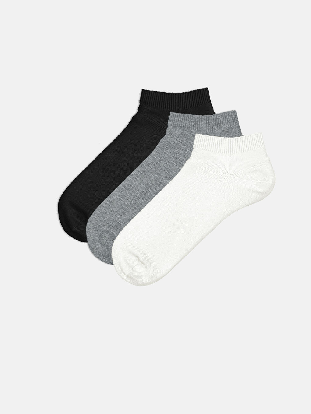 Ерлерге арналған өрнексіз патик шұлықтары 3 данадан тұратын-1