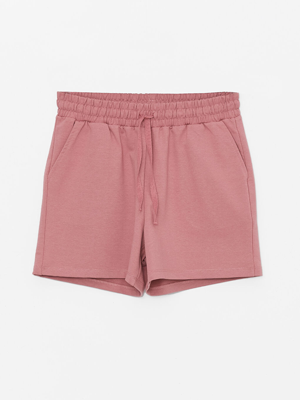 Elastic Waist Regular Fit Women's Shorts -S4II32Z8-V55