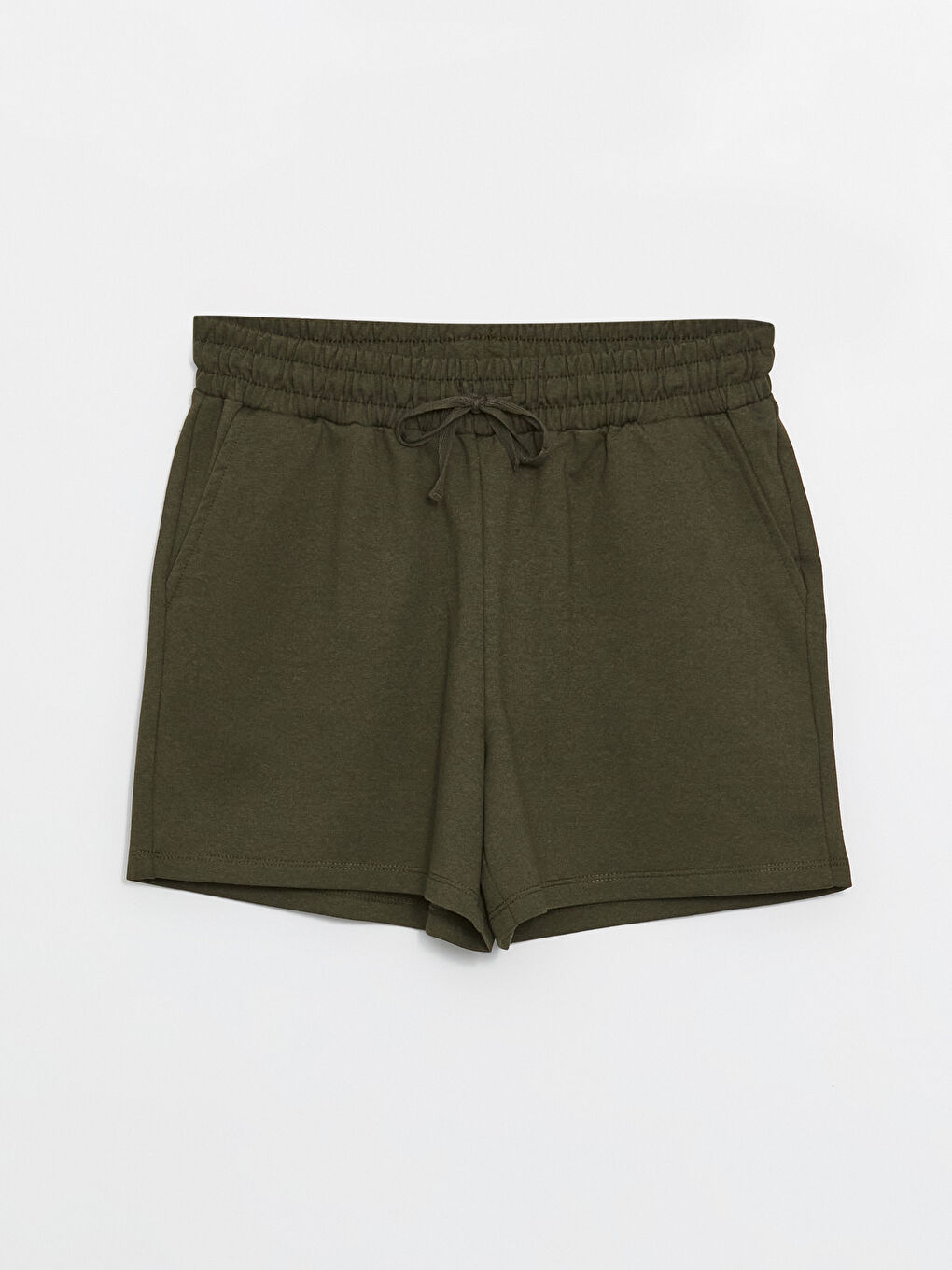 Women's Standard Fit Shorts With Elastic Waist -S4II33Z8-YCQ