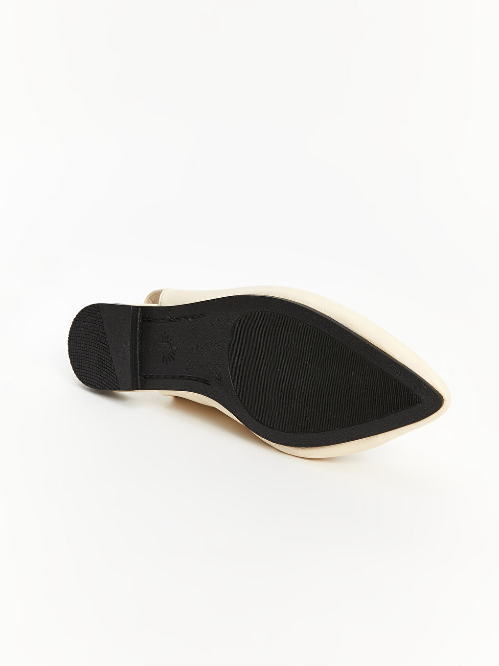 Faux Leather Pointed Toe Women's Ballet Flats-4