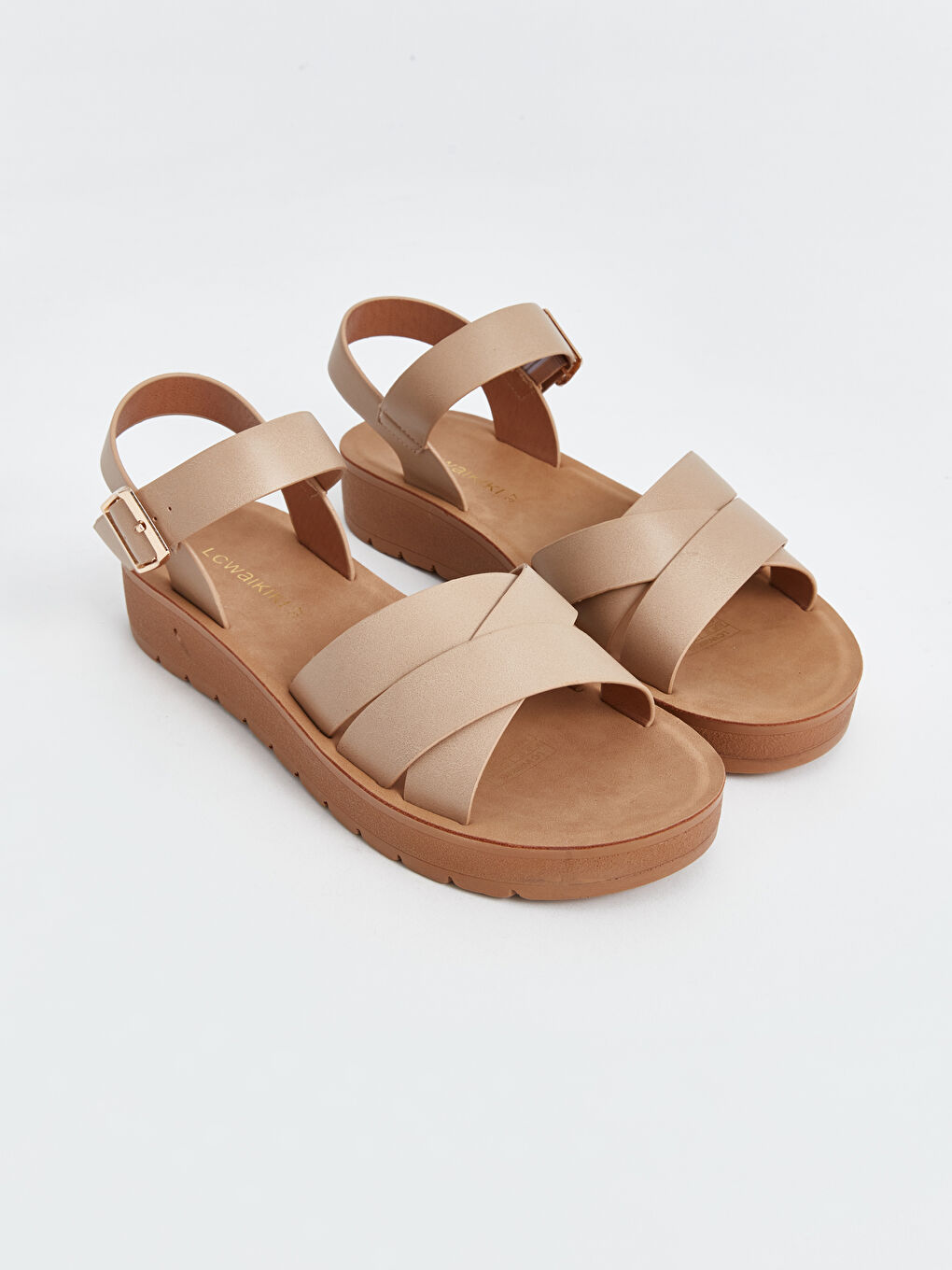 Cross Strap Women's Sandals -S4II44Z8-Y0T