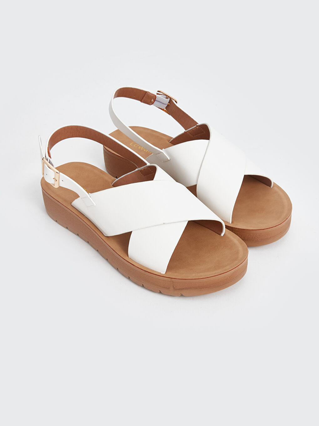 Cross Strap Women's Sandals -S4II45Z8-J5E