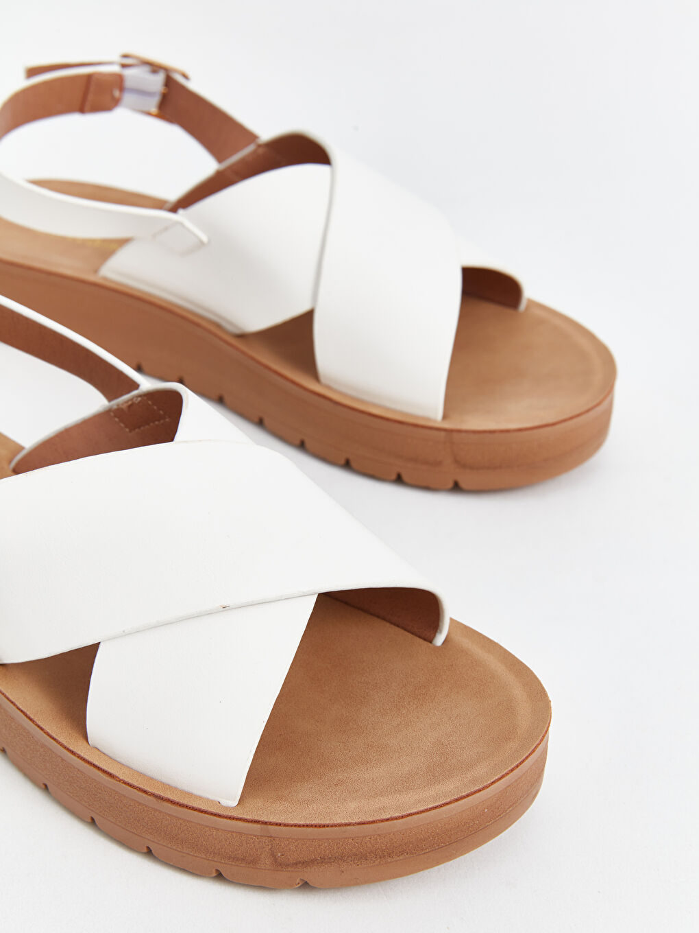 Cross Strap Women's Sandals -S4II45Z8-J5E