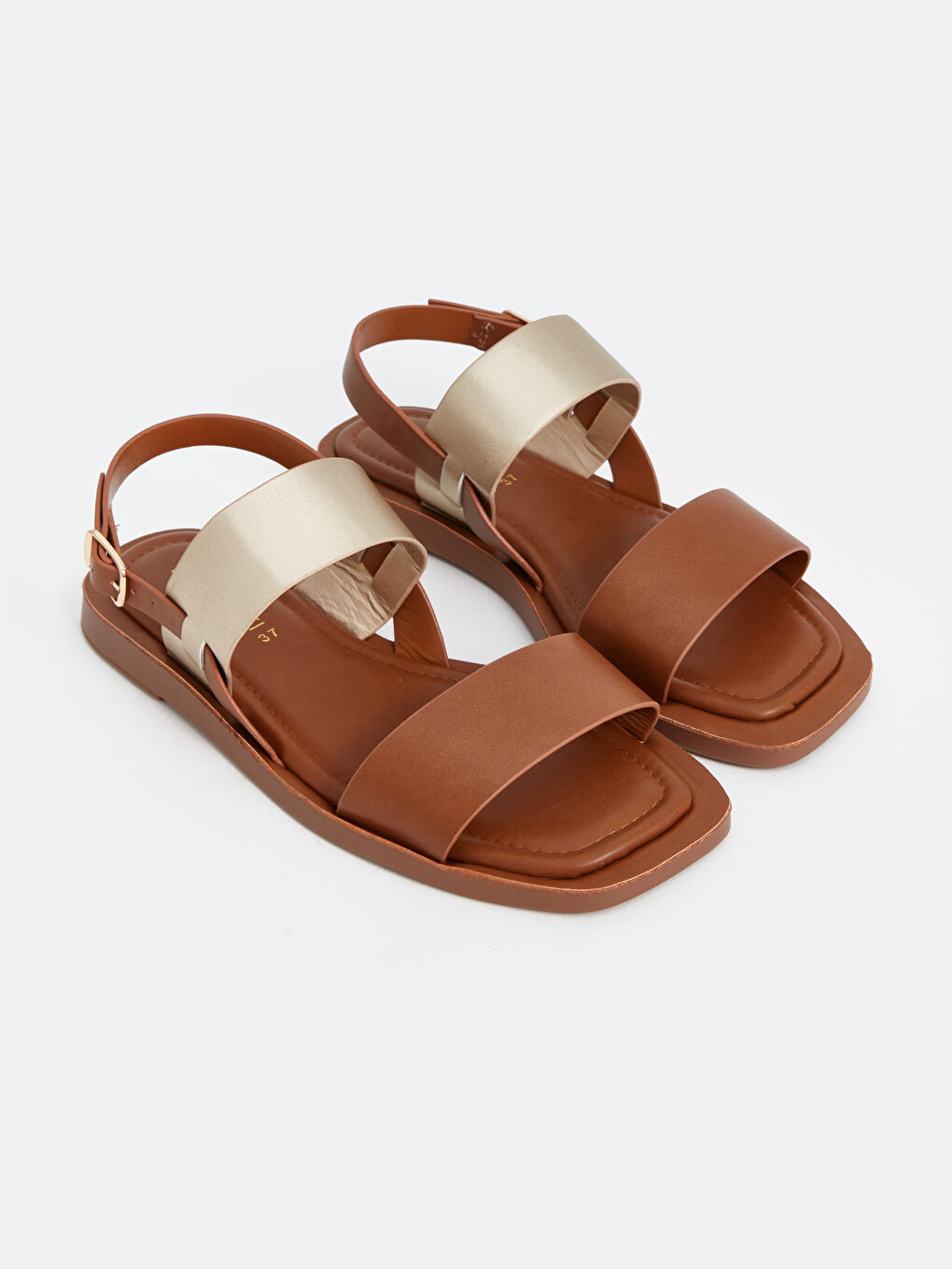 LC Waikiki Sandale sa dvostrukim kaišem za žene -S4II46Z8-ESJ