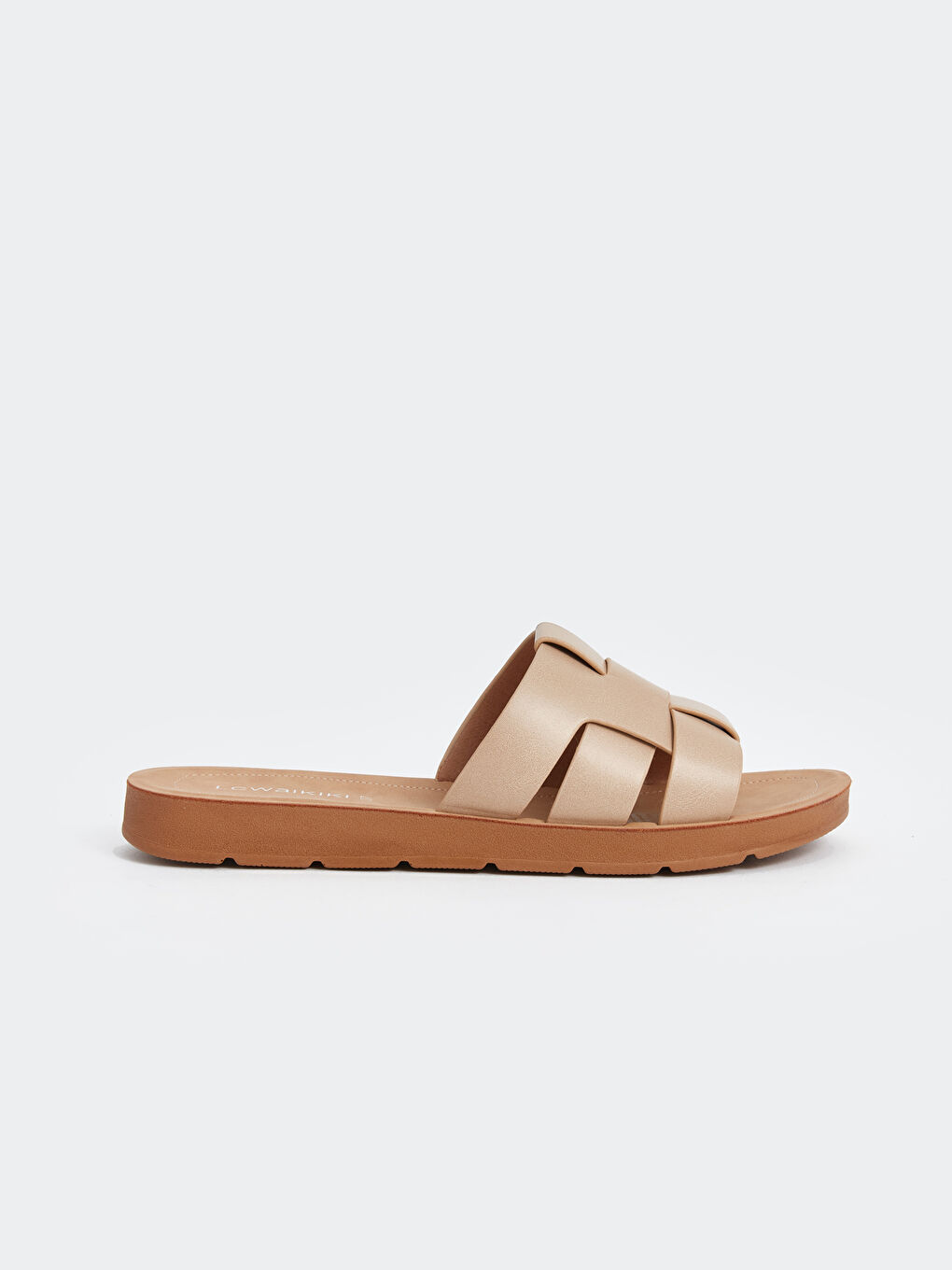 Faux Leather Women's Slippers -S4II51Z8-YAW