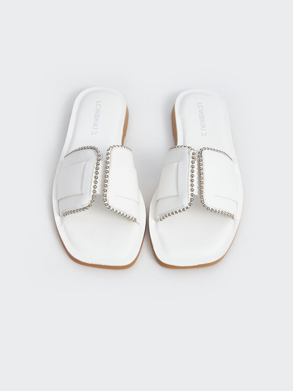 LCW STEPS Stone Detailed Women's Slippers -S4II52Z8-J5E