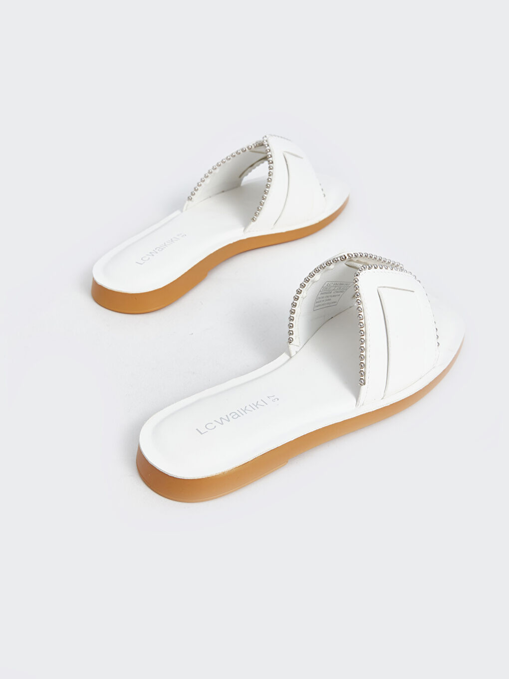 LCW STEPS Stone Detailed Women's Slippers -S4II52Z8-J5E