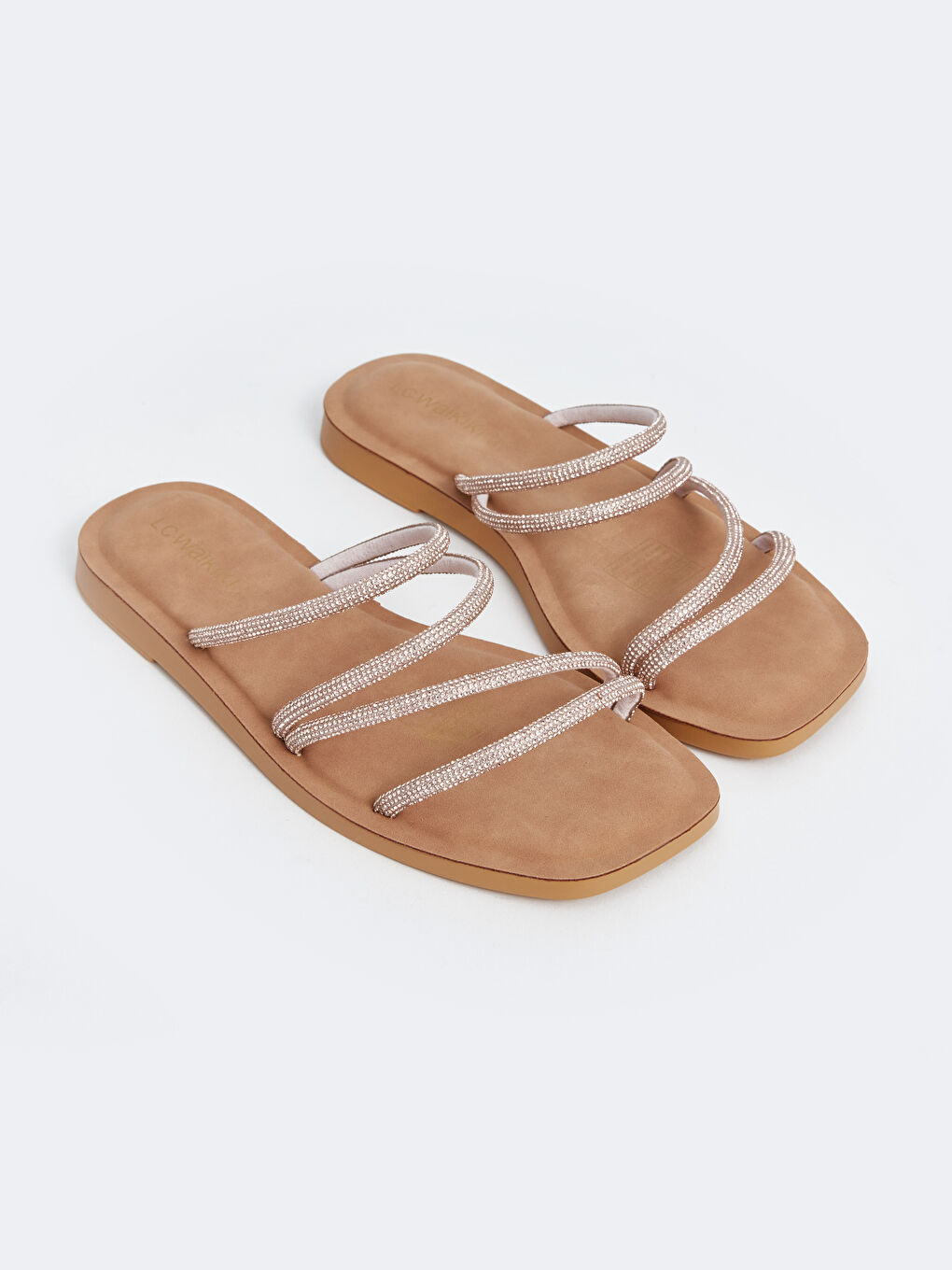 LC Waikiki Stone Detailed Women's Slippers -S4II53Z8-G5N
