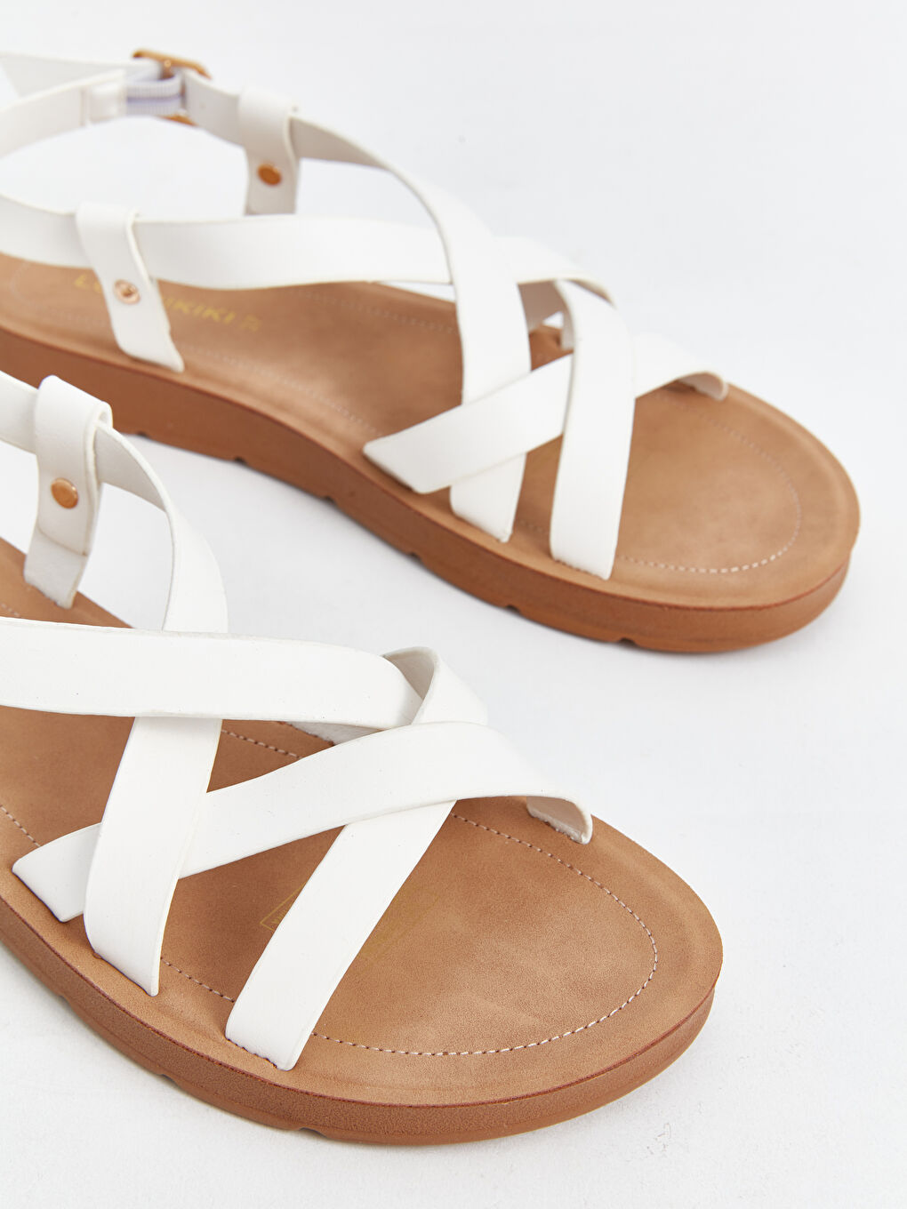 Cross Strap Women's Sandals -S4IJ02Z8-KE8