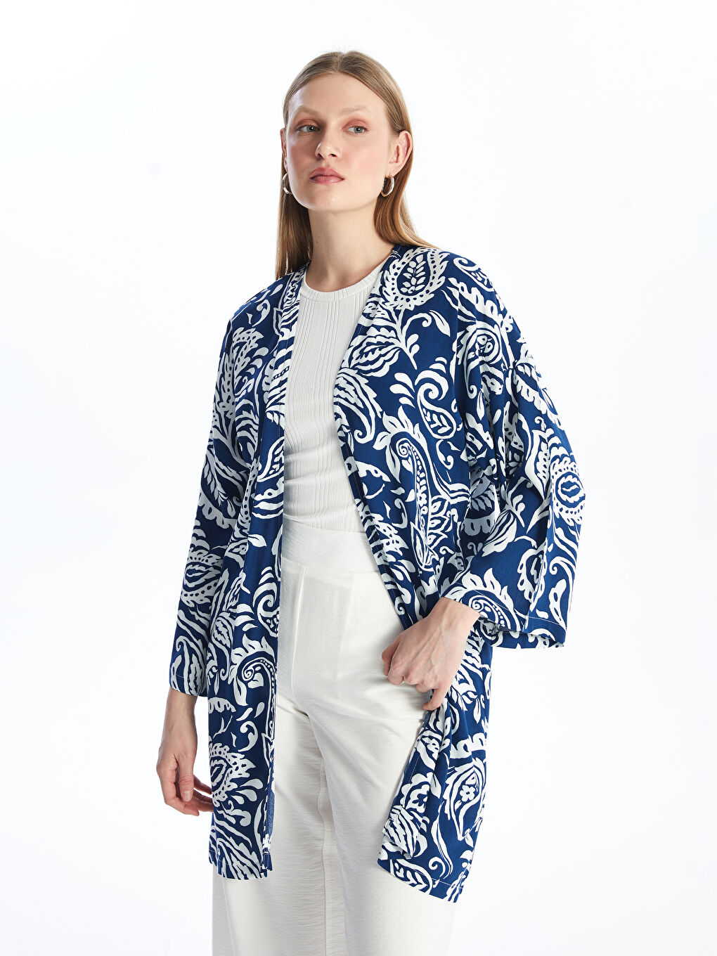 PLAVA Kimono Žene -S4IJ89Z8-LQQ