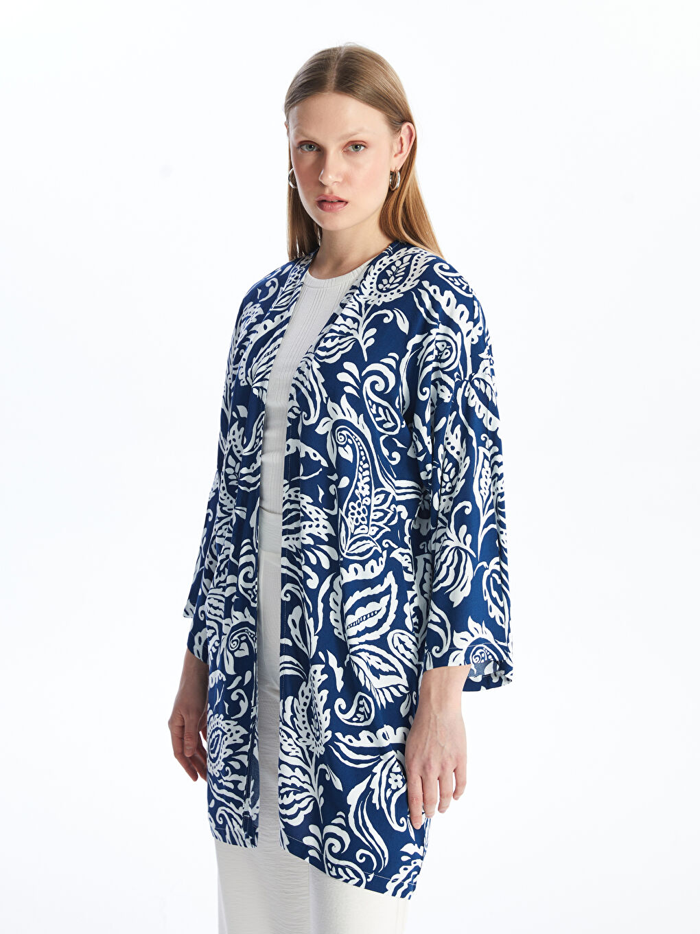 PLAVA Kimono Žene -S4IJ89Z8-LQQ