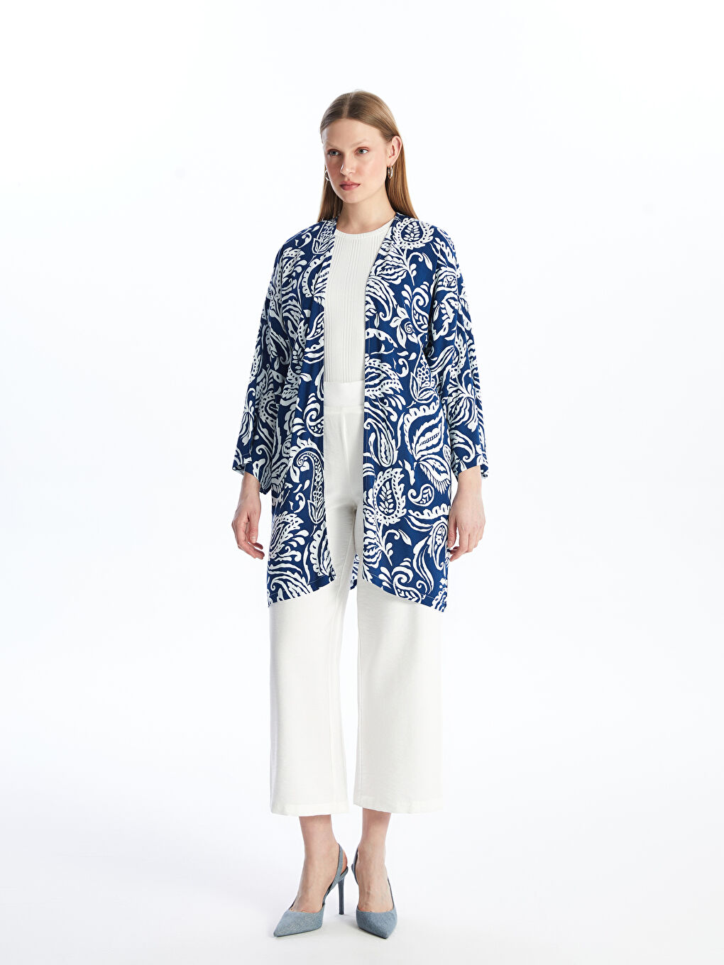 PLAVA Kimono Žene -S4IJ89Z8-LQQ