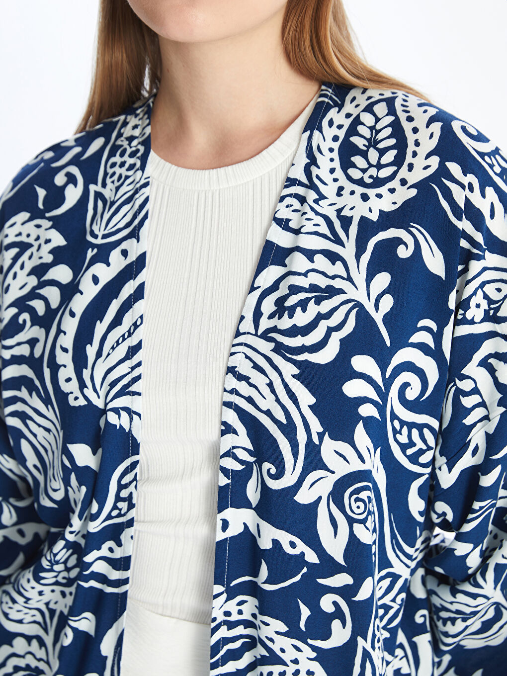 PLAVA Kimono Žene -S4IJ89Z8-LQQ