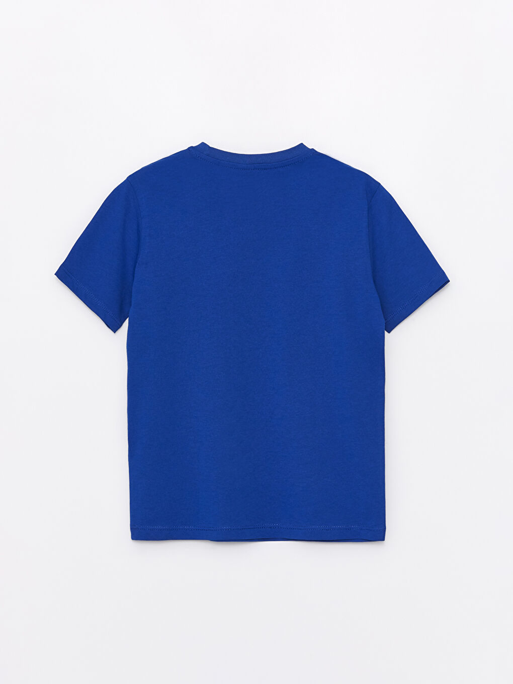Crew Neck Printed Short Sleeve Boys' T-Shirt-1