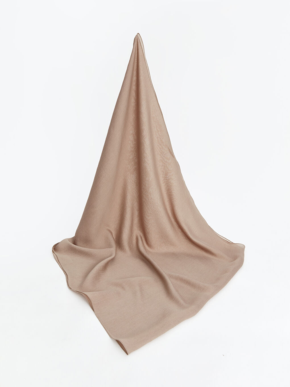 Bej Kadın Dokuma Şal