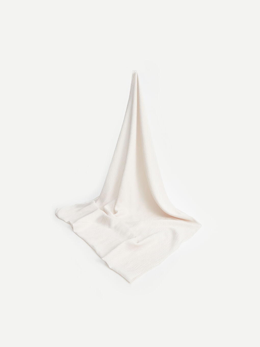 Ekru Kadın Dokuma Şal-1