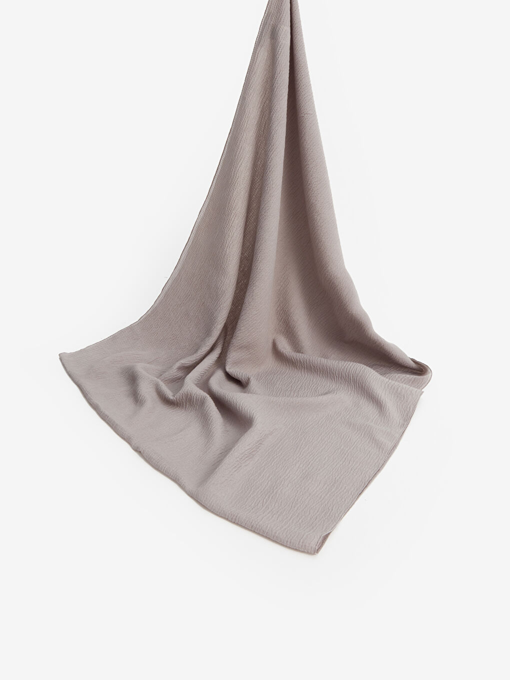 Gri Kadın Dokuma Şal-1