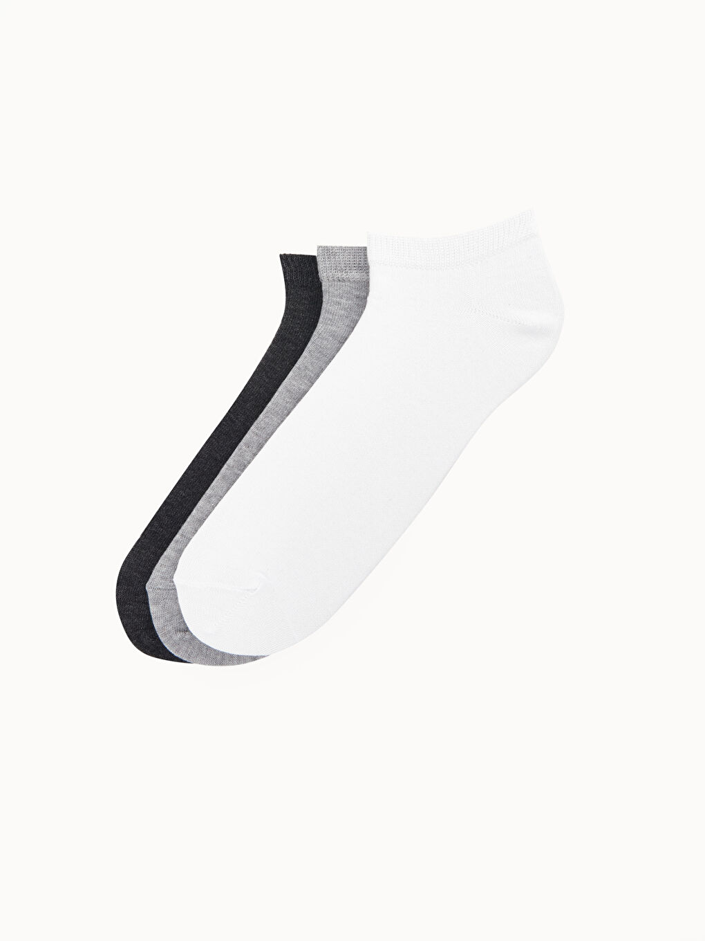 Ерлерге арналған өрнексіз патик шұлықтары 3 данадан тұратын-1