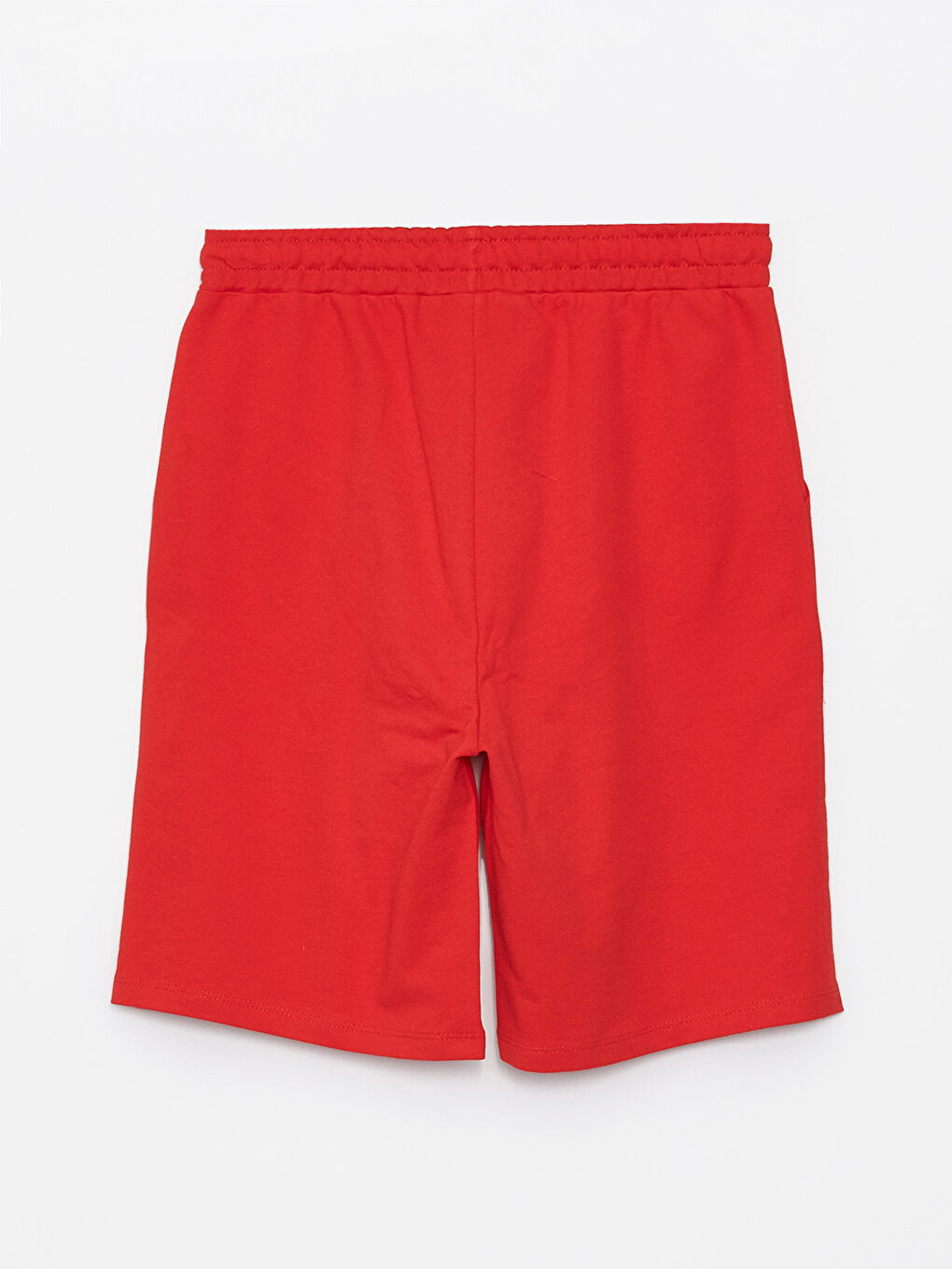 Women's Elasticated Waist Plain Shorts -S4IM46Z8-GYE