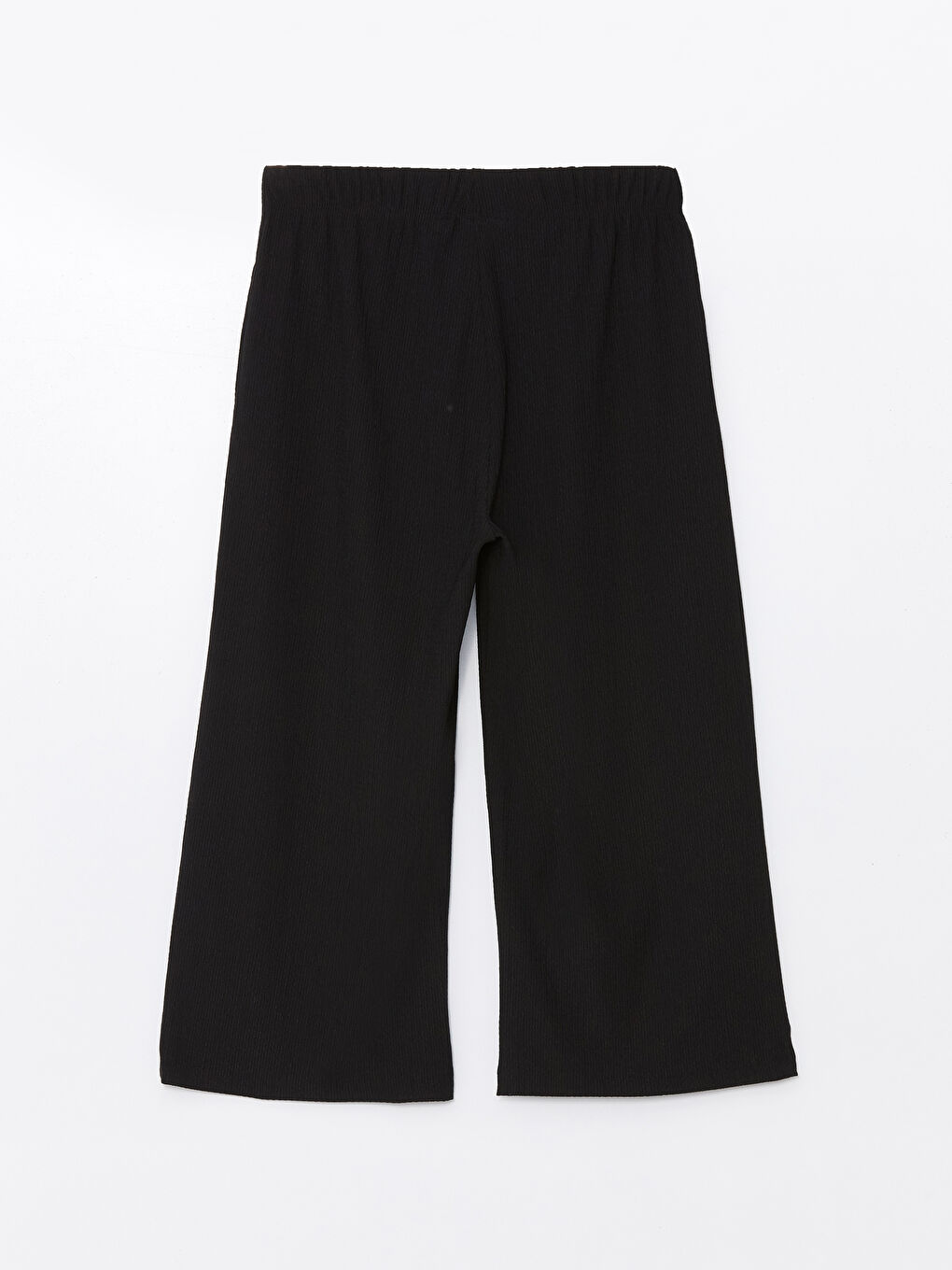 Women's Elasticated Waist Plain Capri -S4IM53Z8-CVL