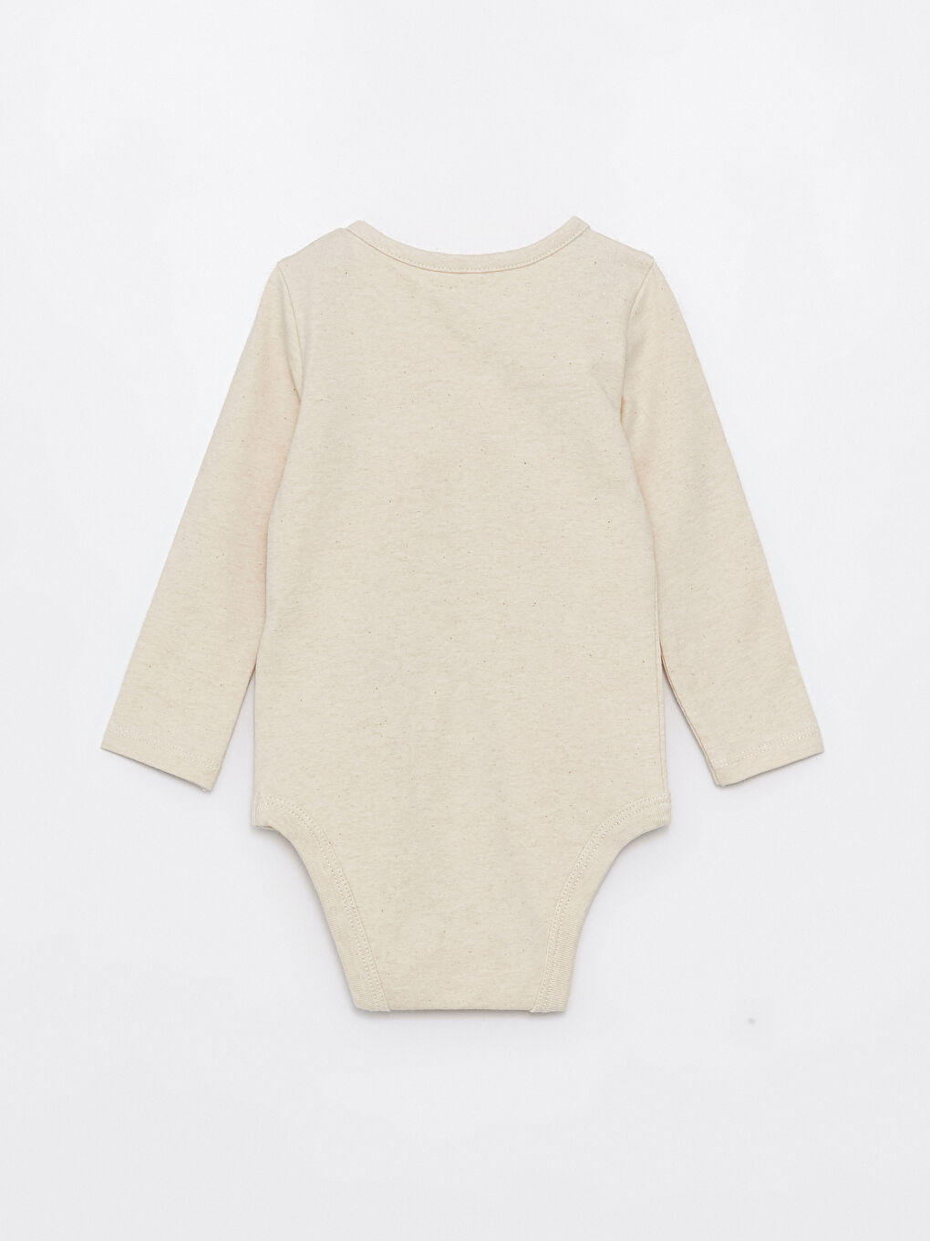 Комплект Боди с Кнопками и Леггинсы для Девочек с Длинным Рукавом и Принтом, 2 шт., Круглый Вырез-4