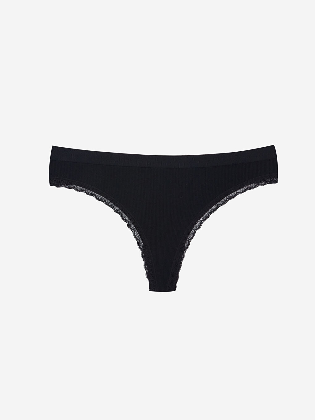Lace Detailed Thong Panties -S4IN05Z8-CVL