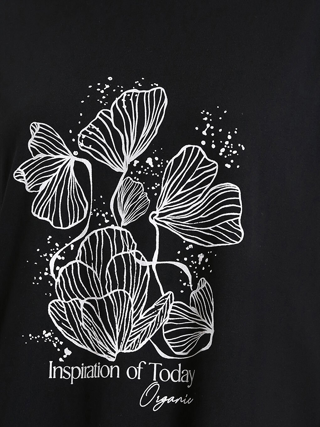 Κοντομάνικο T-Shirt Γυναικείο με Στρογγυλή Λαιμόκοψη και Εκτύπωση-4