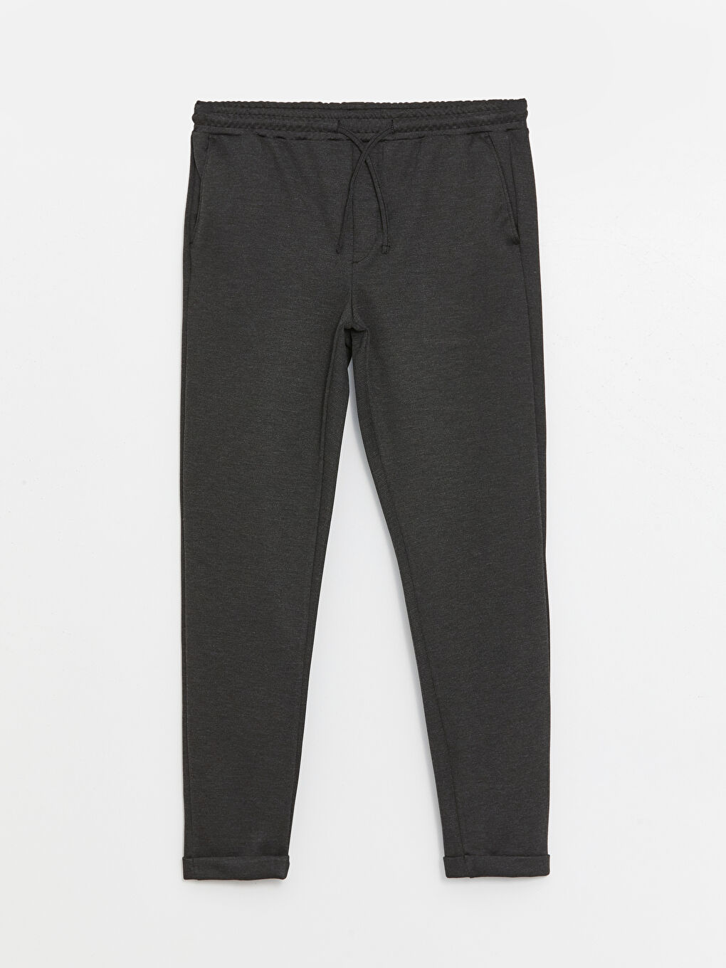 Antrasit Dar Kalıp Erkek Chino Pantolon-4